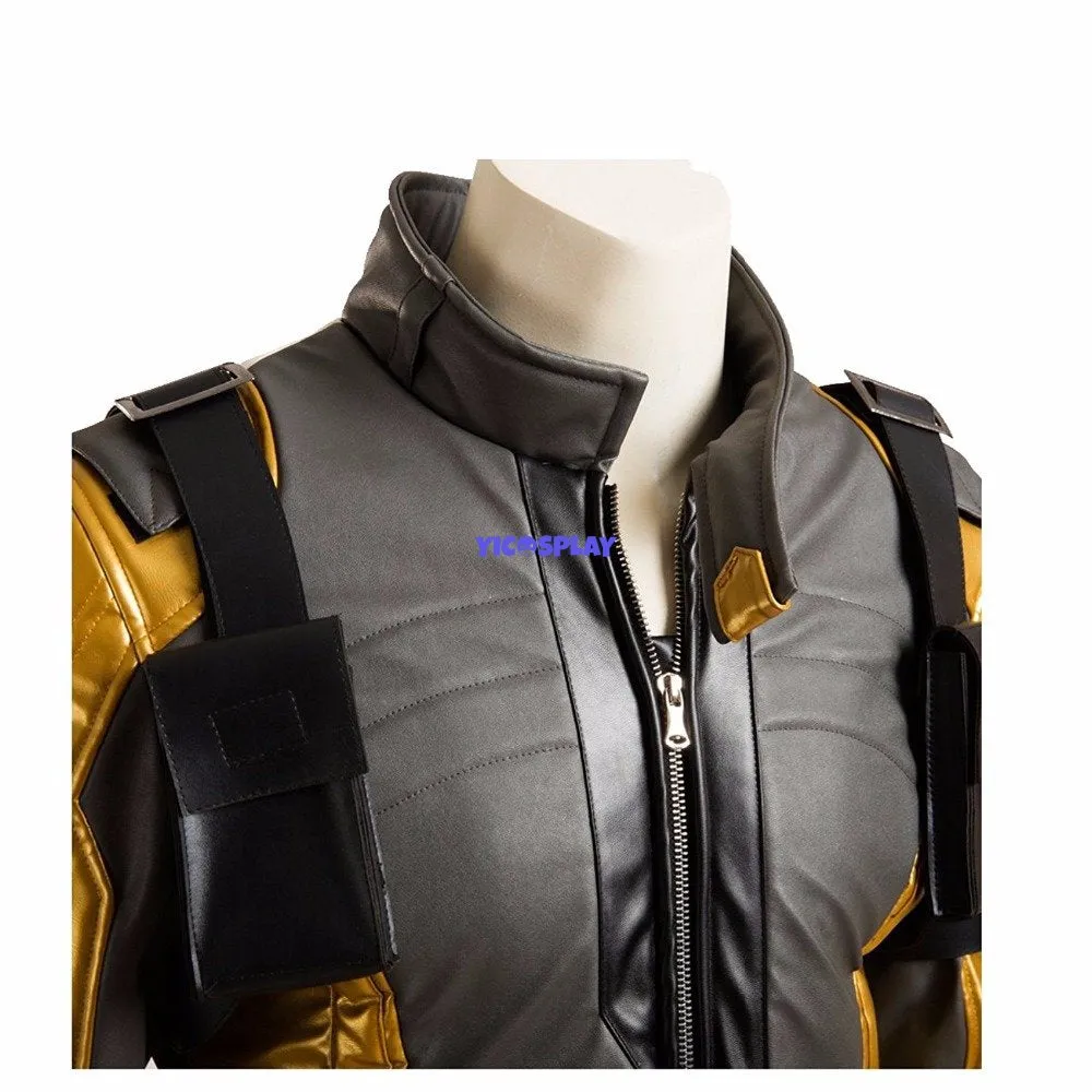 Soldier 76 Bio Jack Morrison Gold Outfit Cosplay Costume