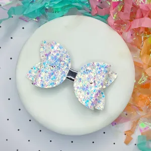 Solid Sparkle 3.5” Bow Collection