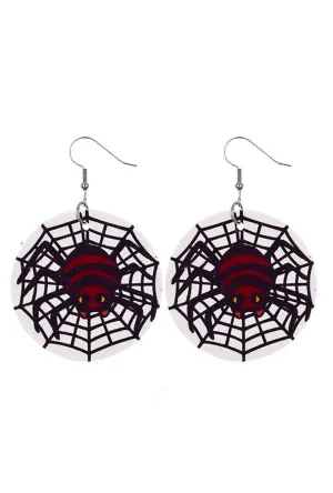 Spider Web Earrings