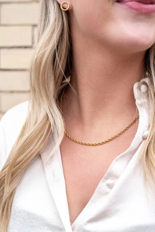 Spiffy & Splendid Luxe Gold Rope Chain - 20in