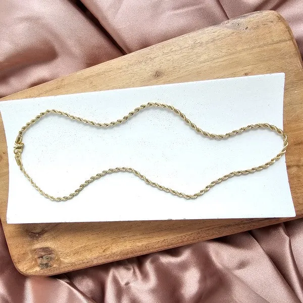 Spiffy & Splendid Luxe Gold Rope Chain - 20in