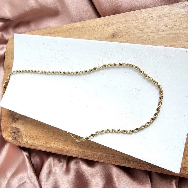 Spiffy & Splendid Luxe Gold Rope Chain - 20in