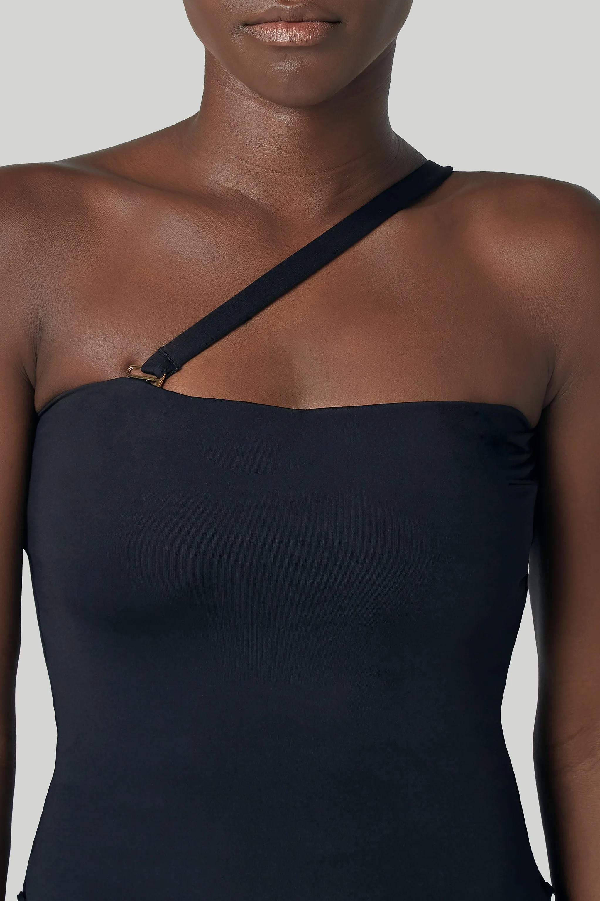 Square-Neck One-Piece
