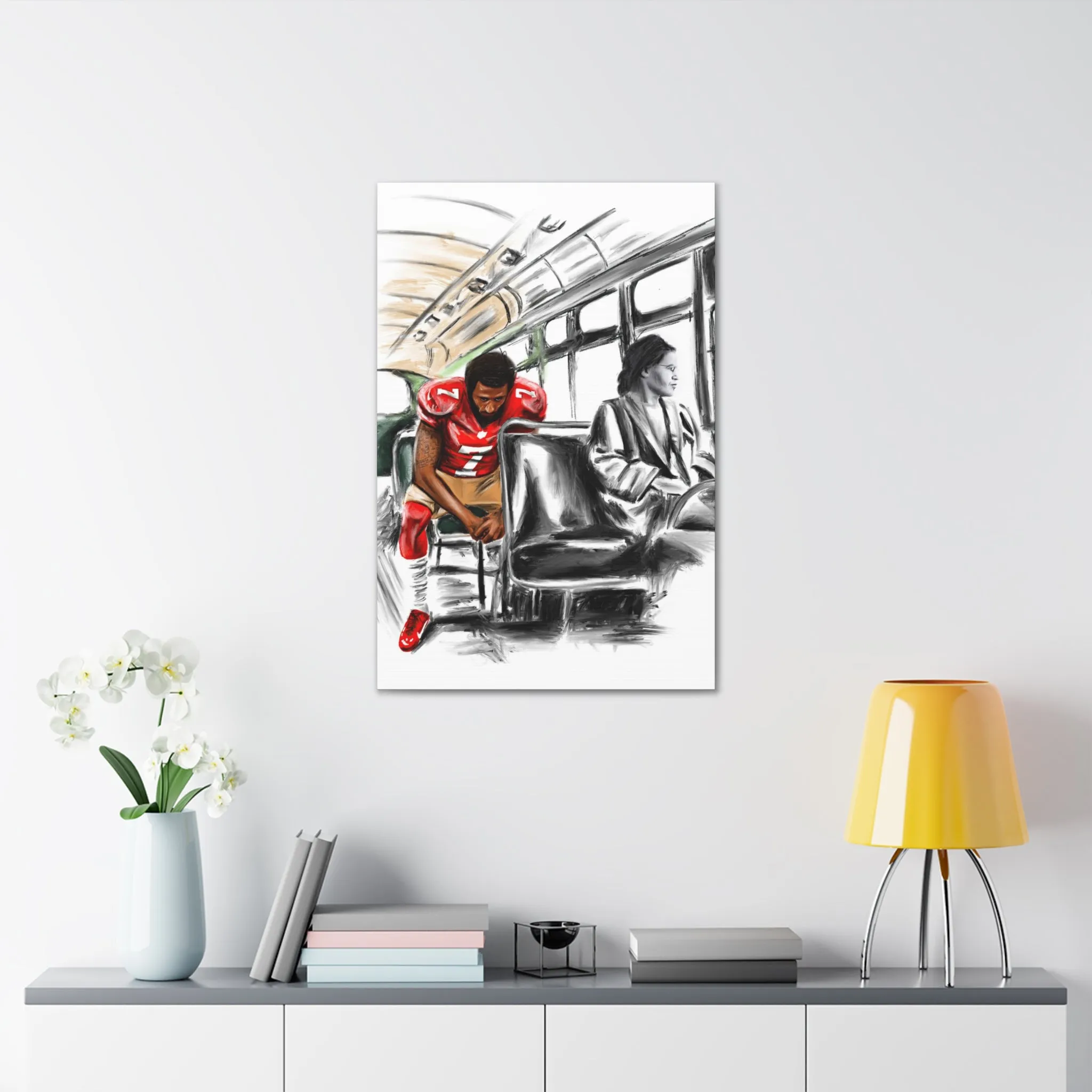 Stand By Sitting | Canvas