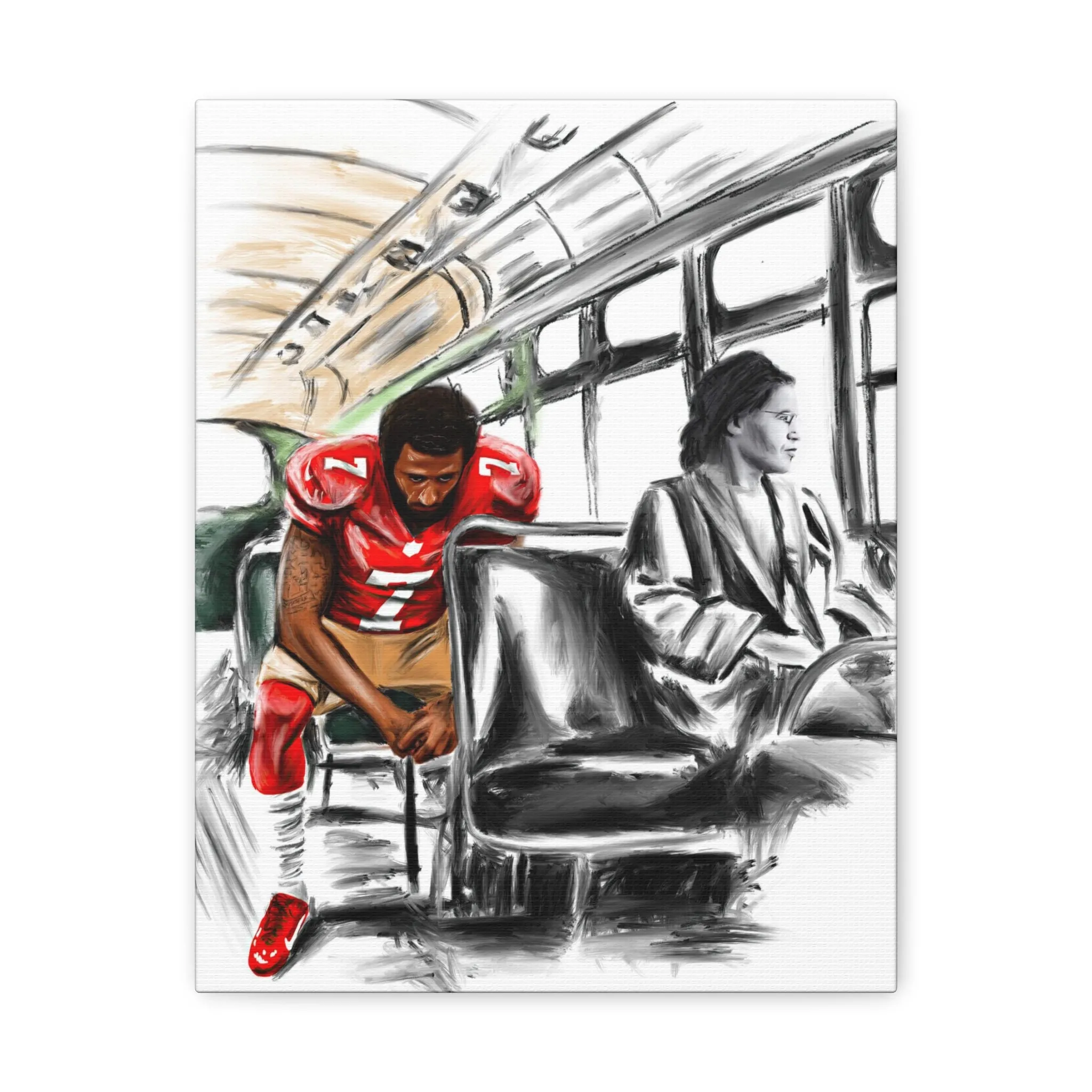 Stand By Sitting | Canvas