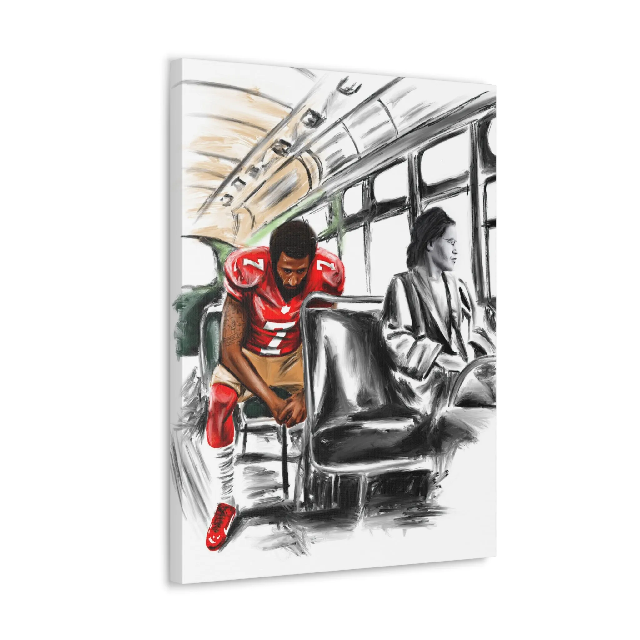 Stand By Sitting | Canvas
