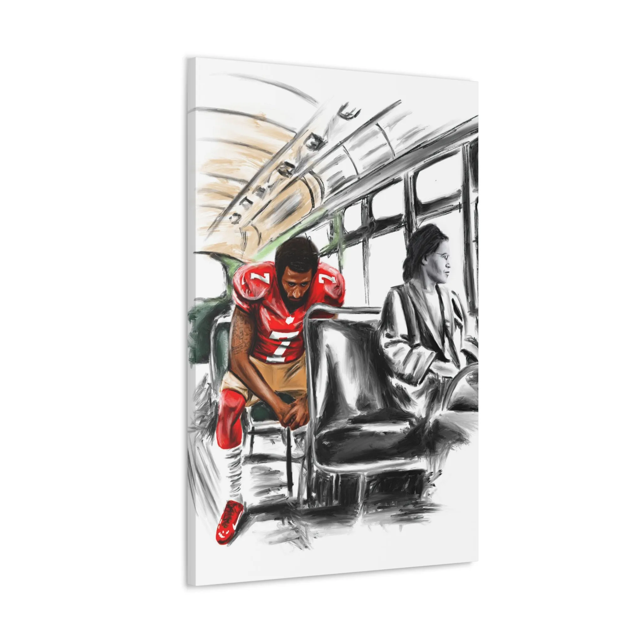 Stand By Sitting | Canvas