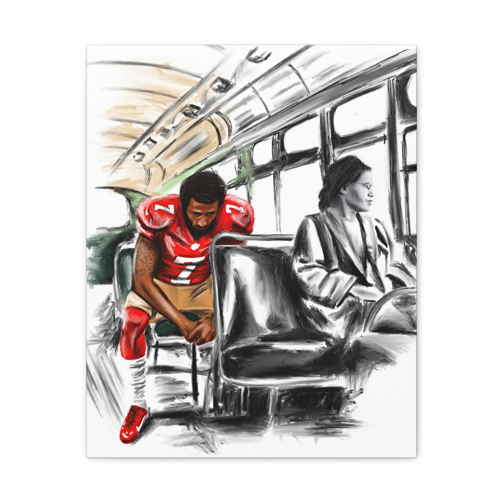 Stand By Sitting | Canvas