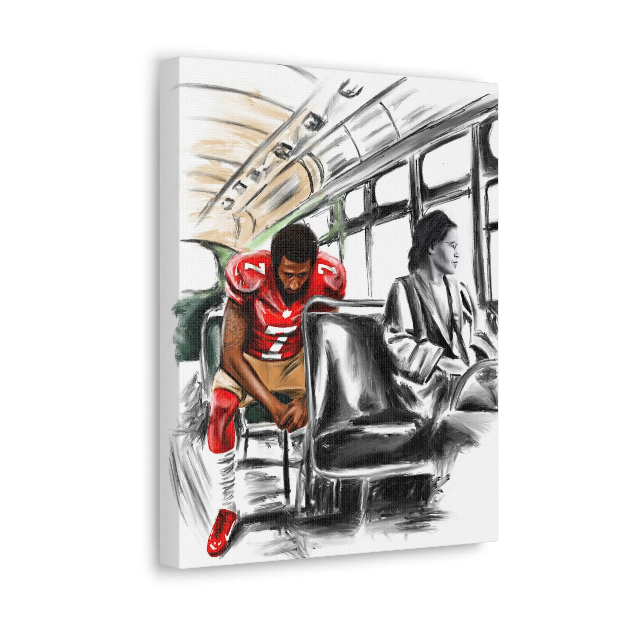 Stand By Sitting | Canvas