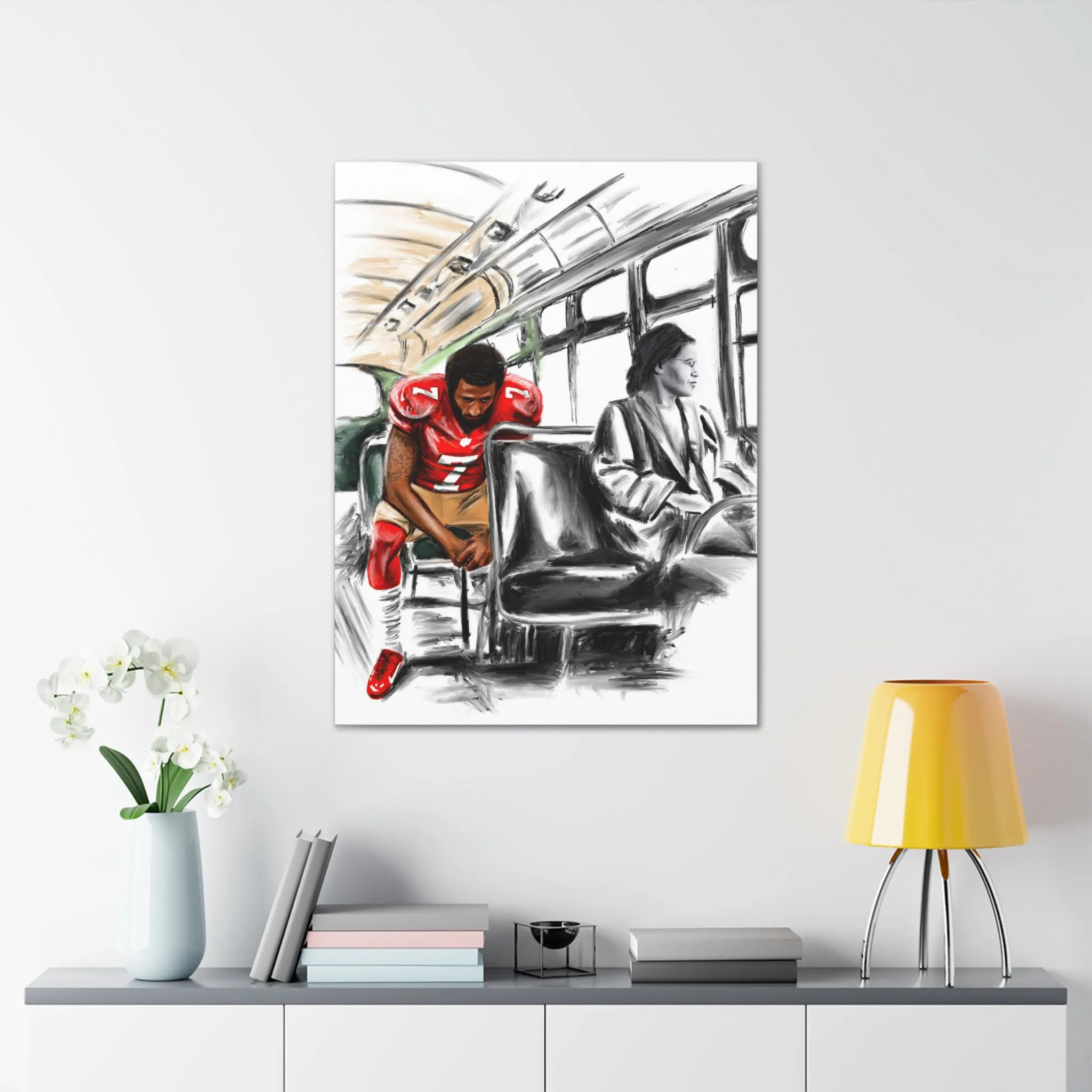 Stand By Sitting | Canvas