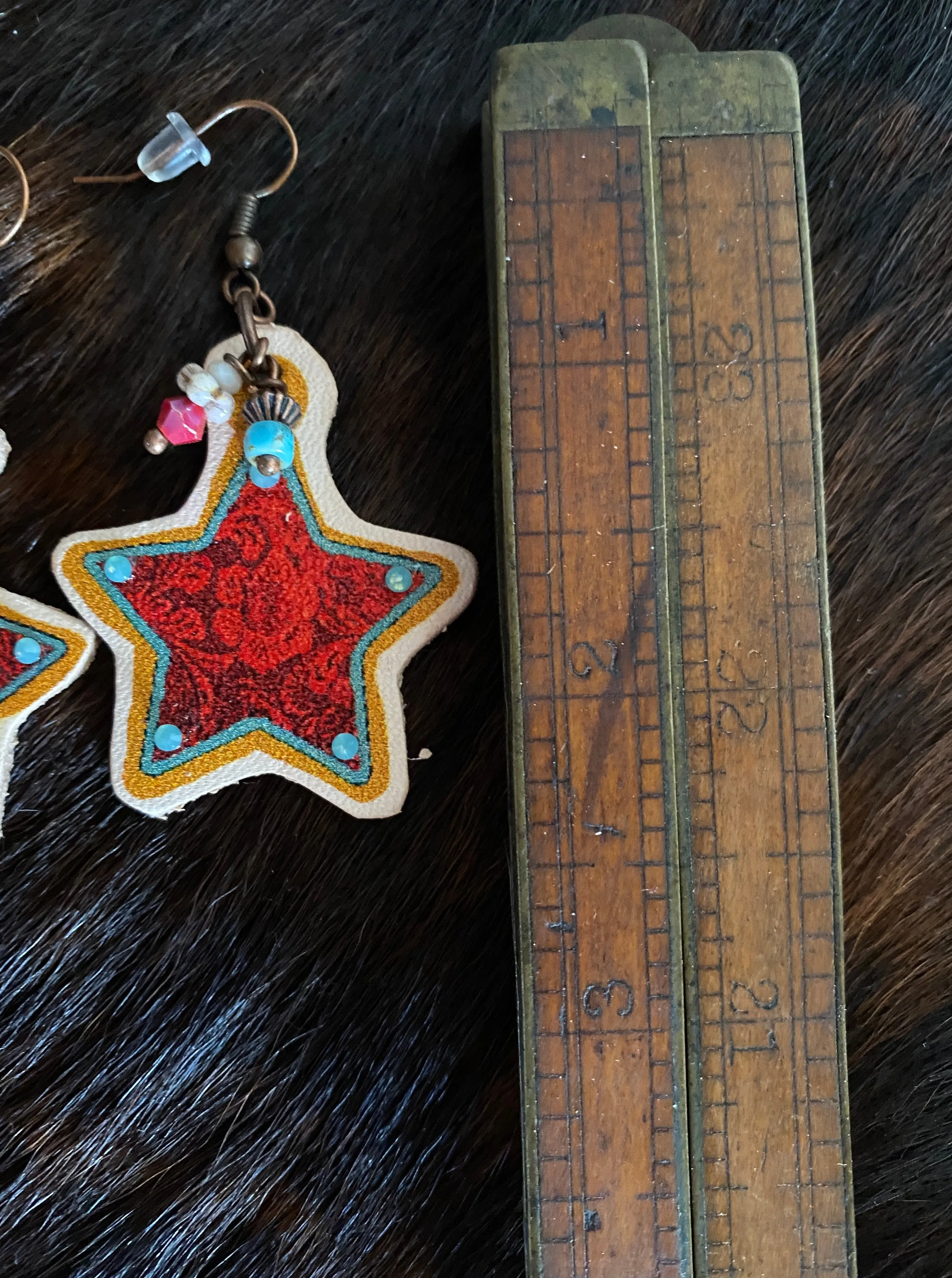 Star Bullrider Earrings