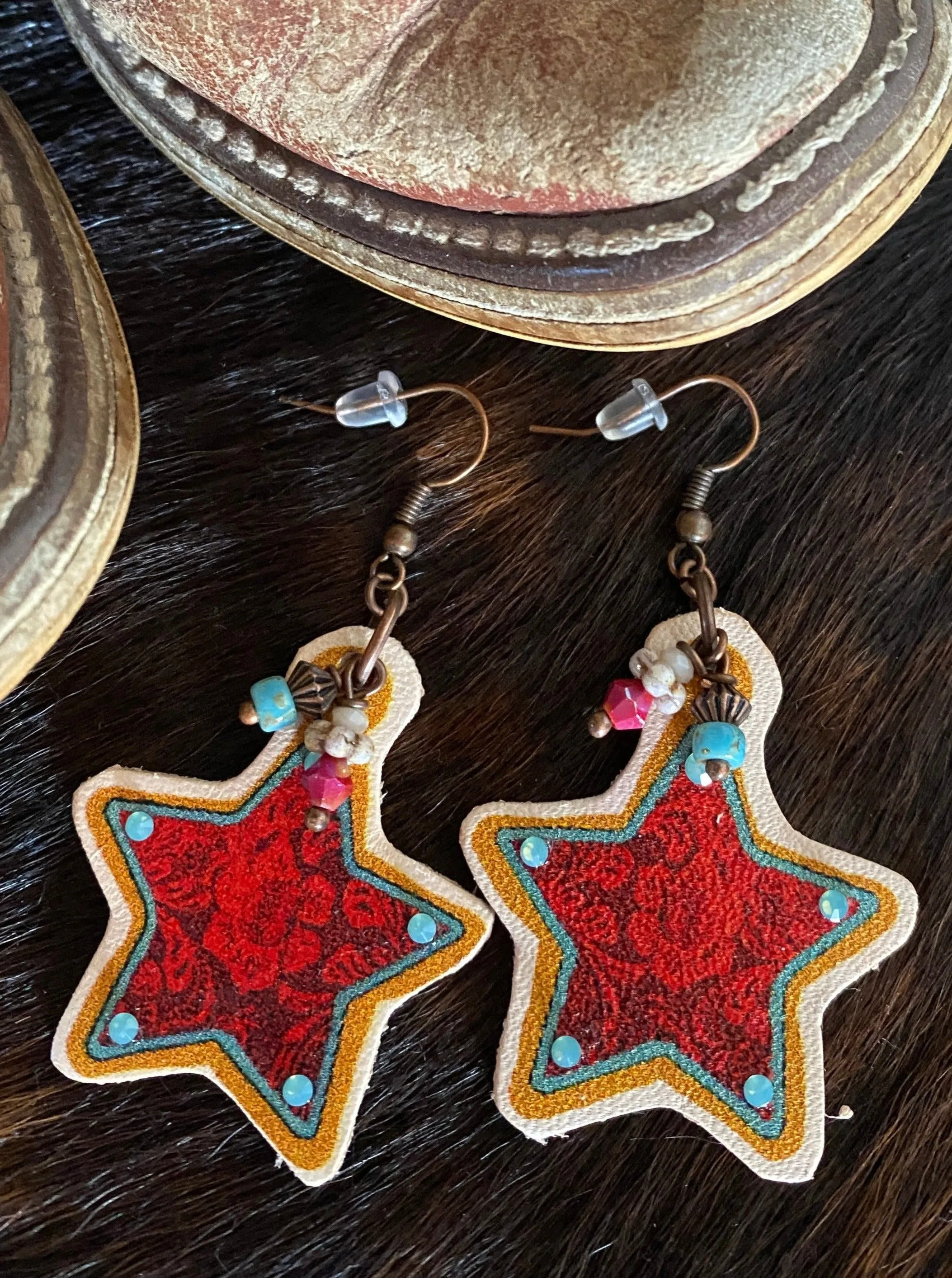 Star Bullrider Earrings