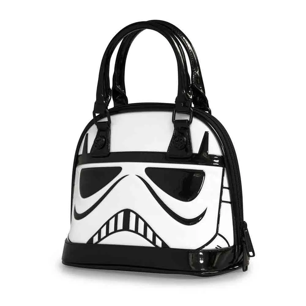 Star Wars Stormtrooper Mini Patent Dome Hand Bag Clutch Purse