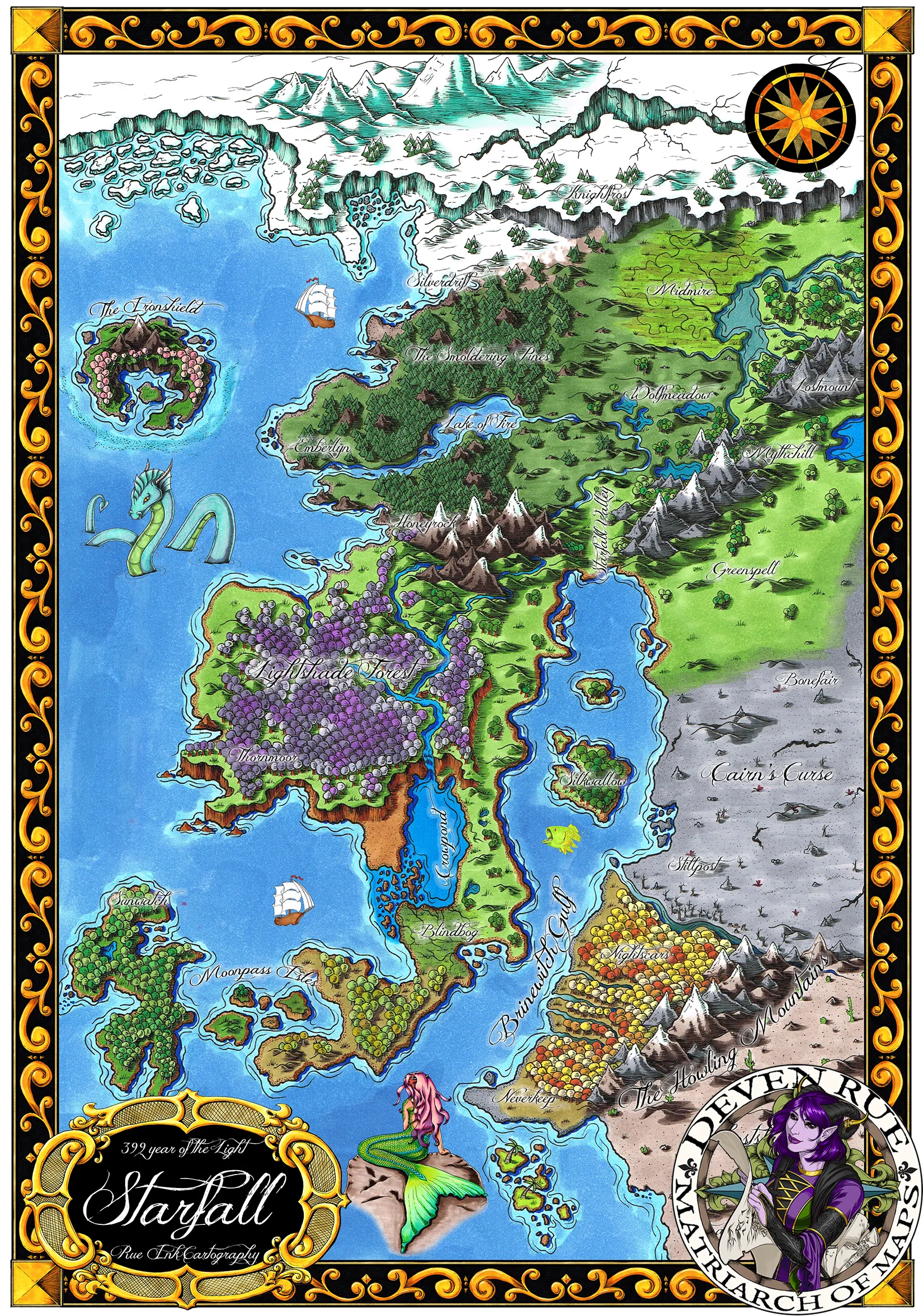 Starfall Map