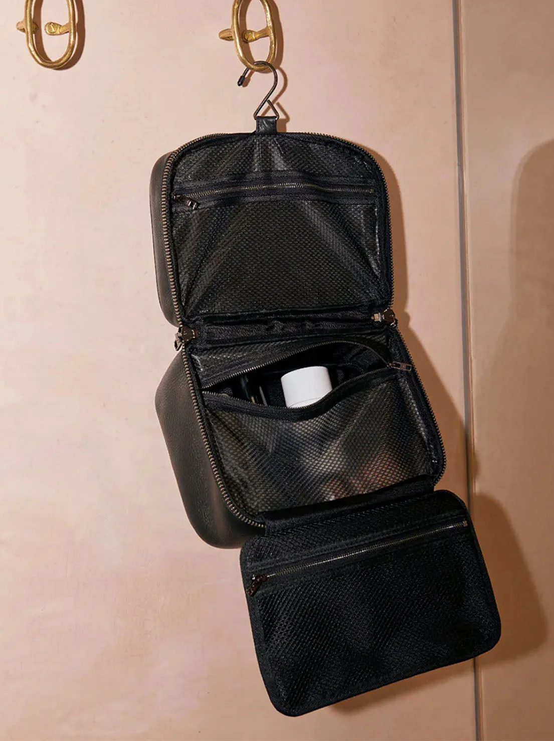 Status Anxiety - Farther Away Toiletry Bag - Black