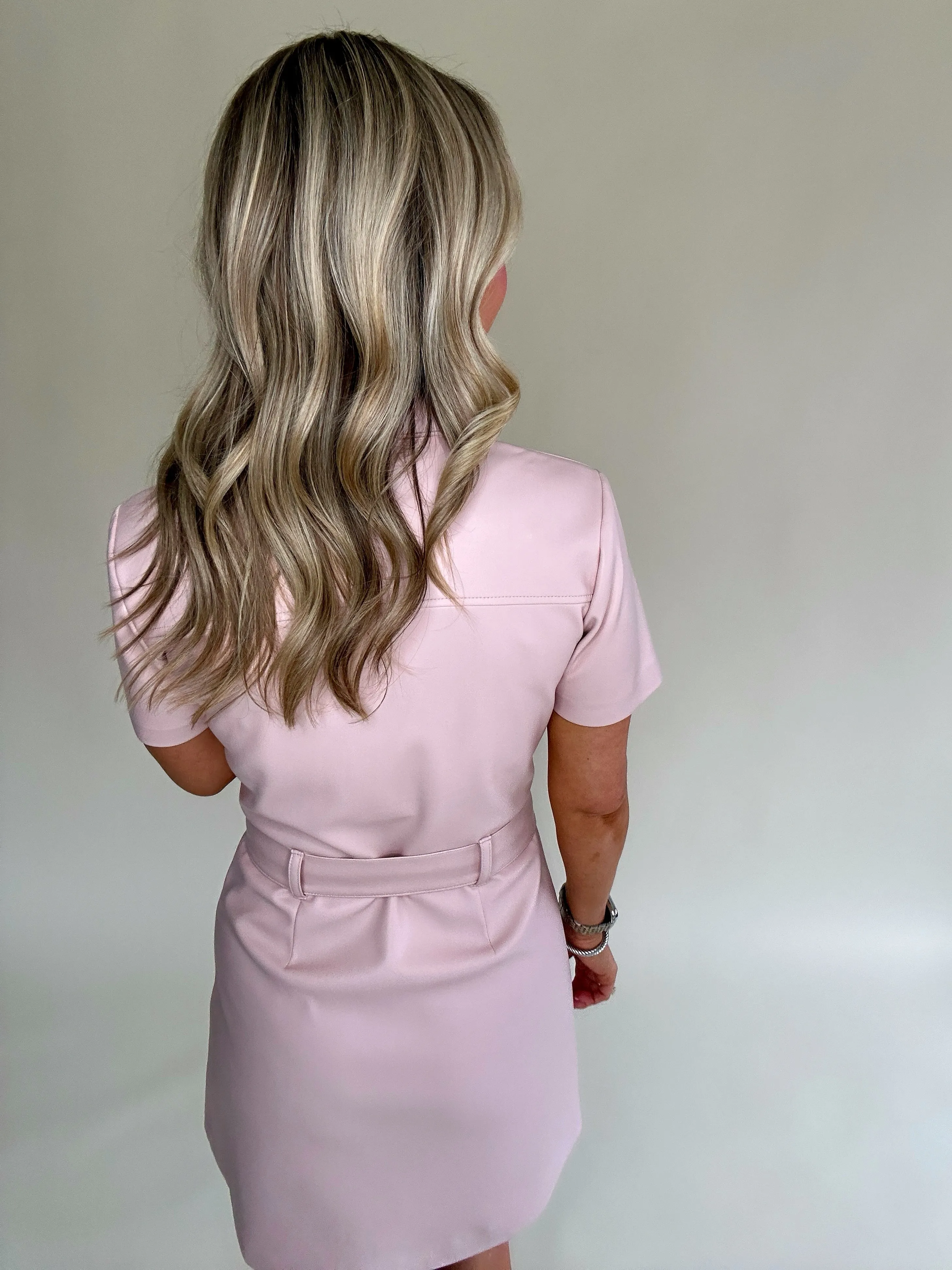 Steve Madden Jolene Dress - Rose Taupe