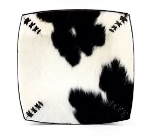 Stitched Cowhide Bowl