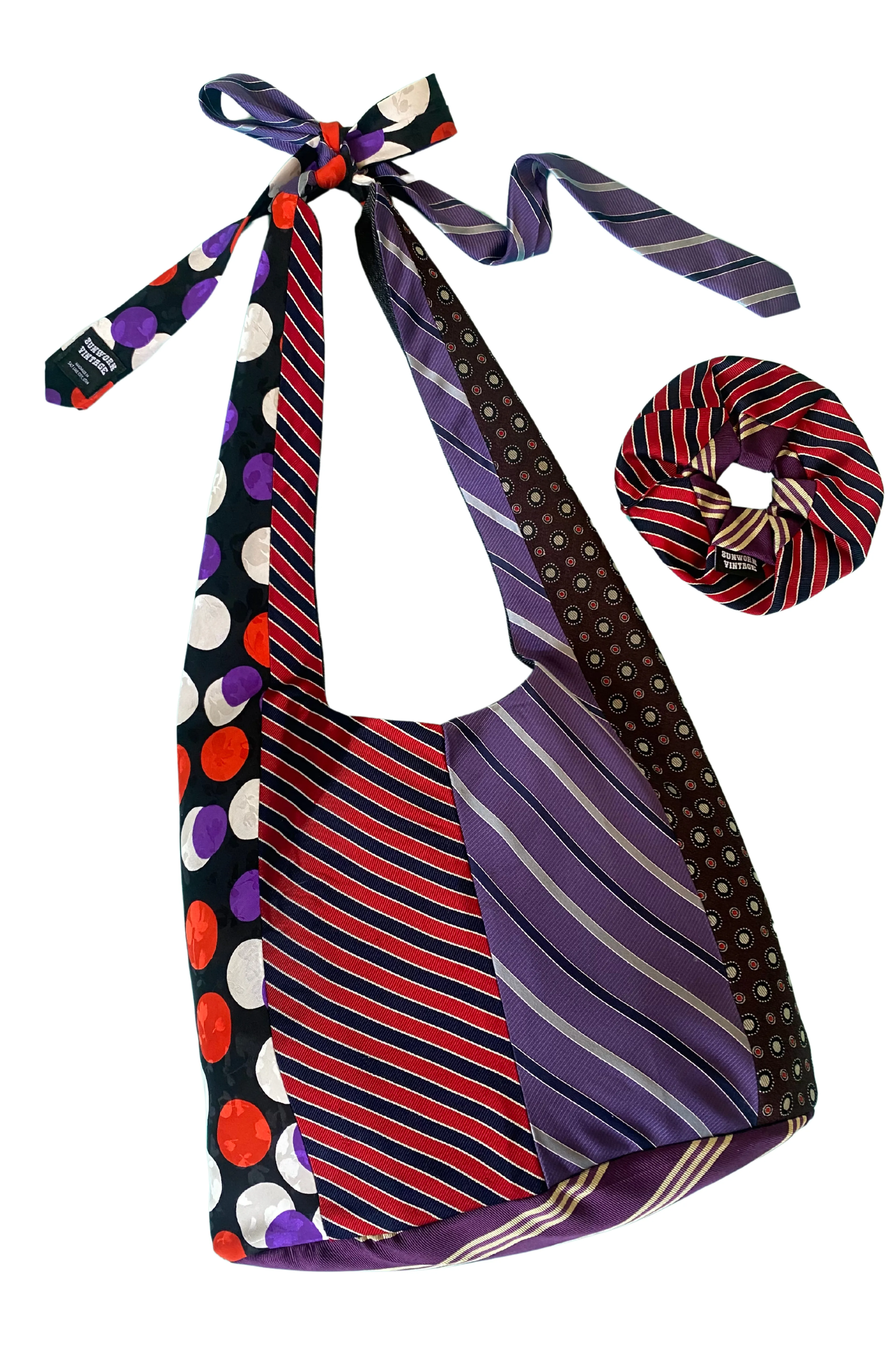 SUNWORN TIE BAG DIGITAL PATTERN