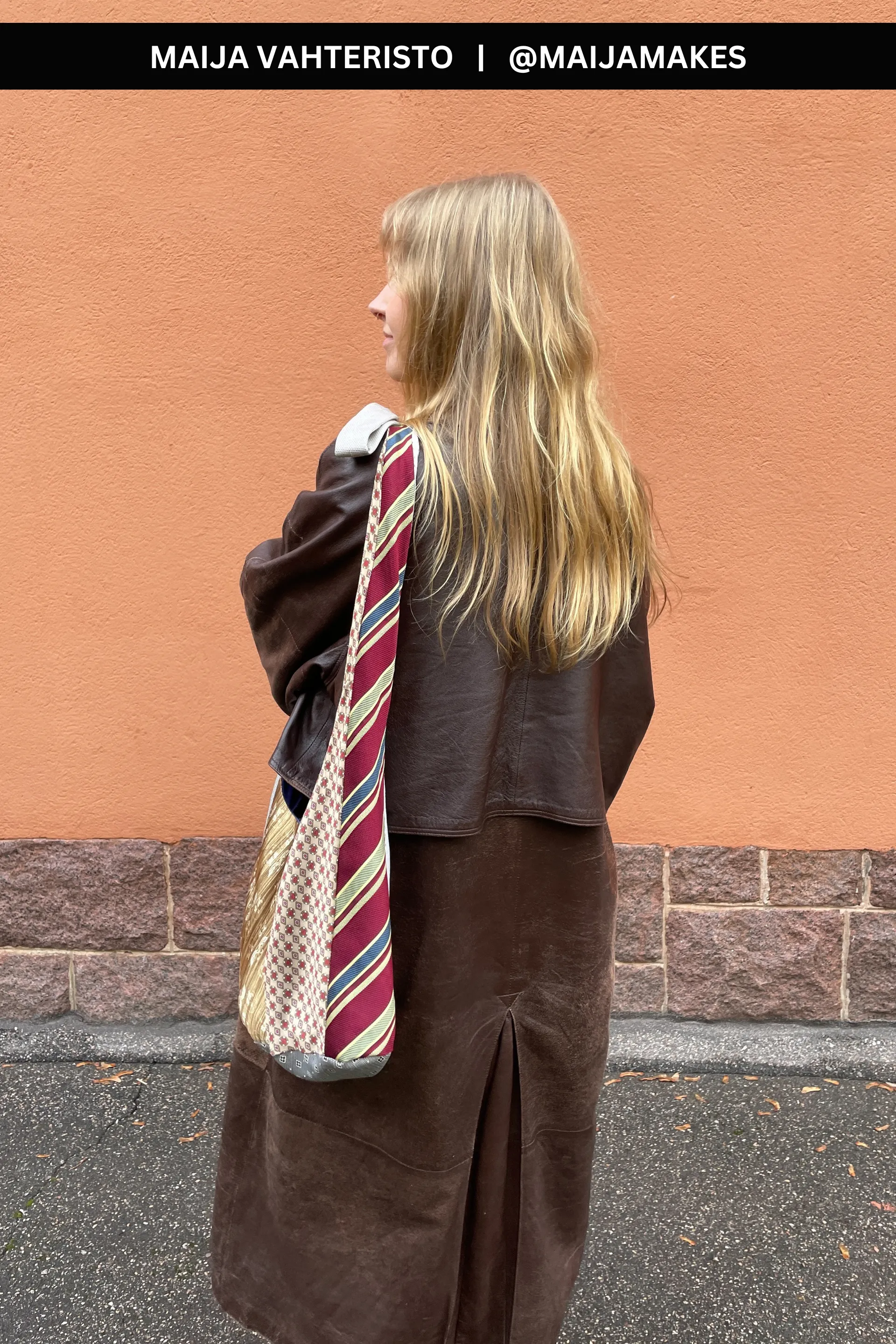 SUNWORN TIE BAG DIGITAL PATTERN