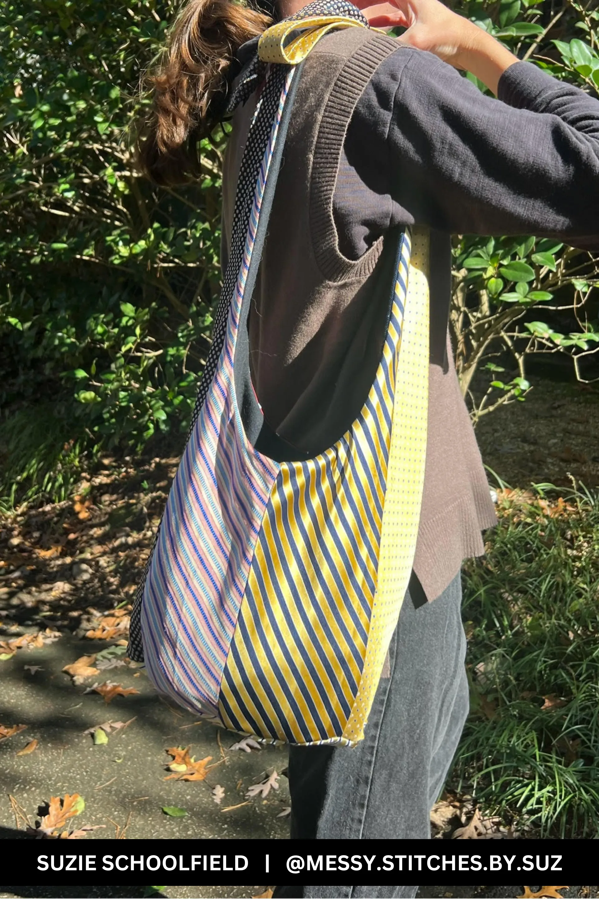 SUNWORN TIE BAG DIGITAL PATTERN