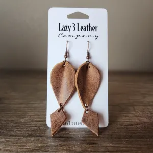 Teardrop Diamond Earrings
