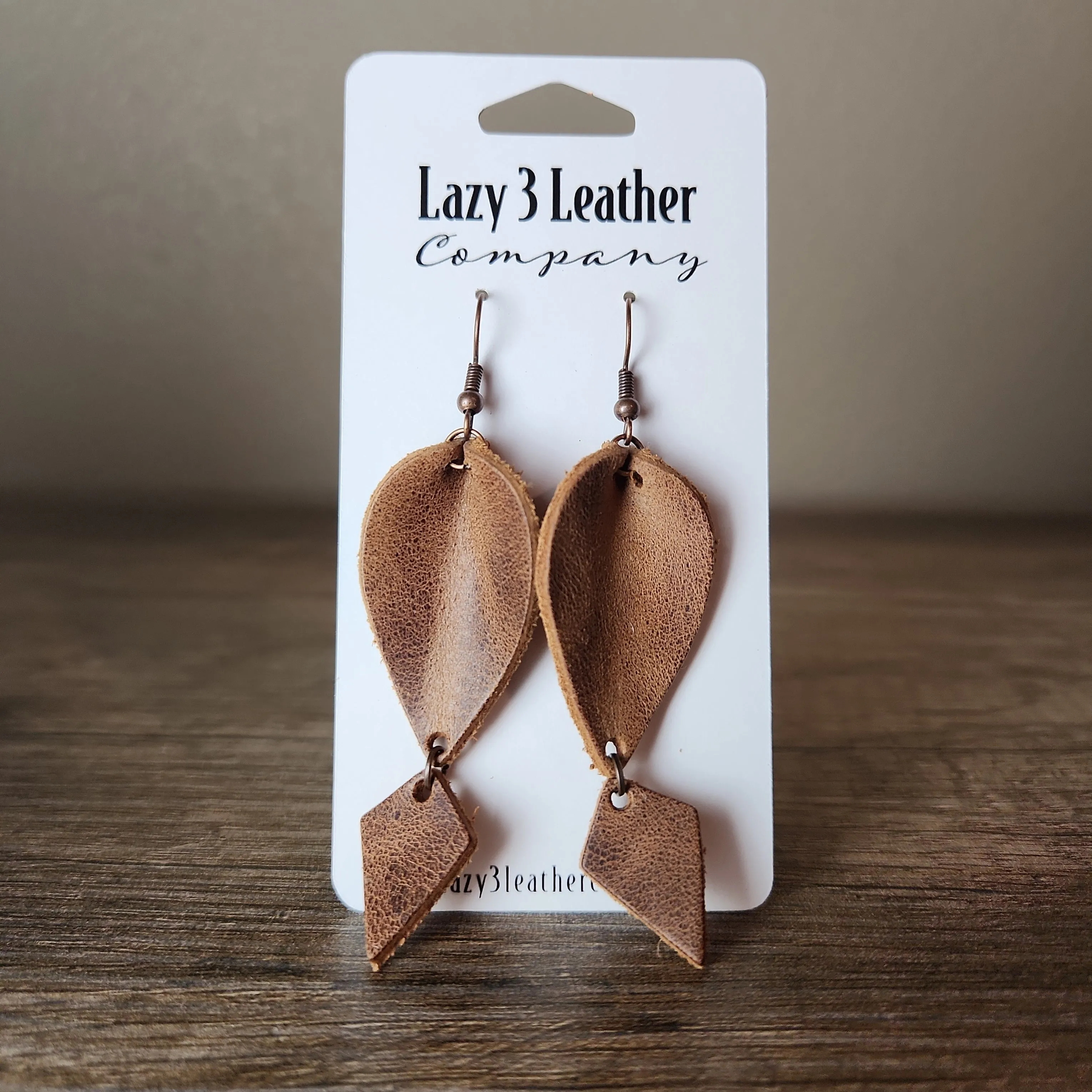 Teardrop Diamond Earrings