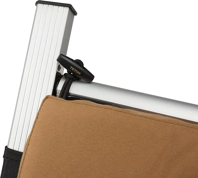TETON Sports Canvas Camp Pad, Sleeping Pad for Car Camping, Brown