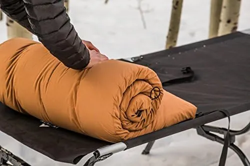 TETON Sports Canvas Camp Pad, Sleeping Pad for Car Camping, Brown