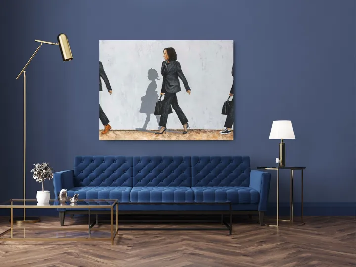 That Little Girl Was Me - Portrait Canvas