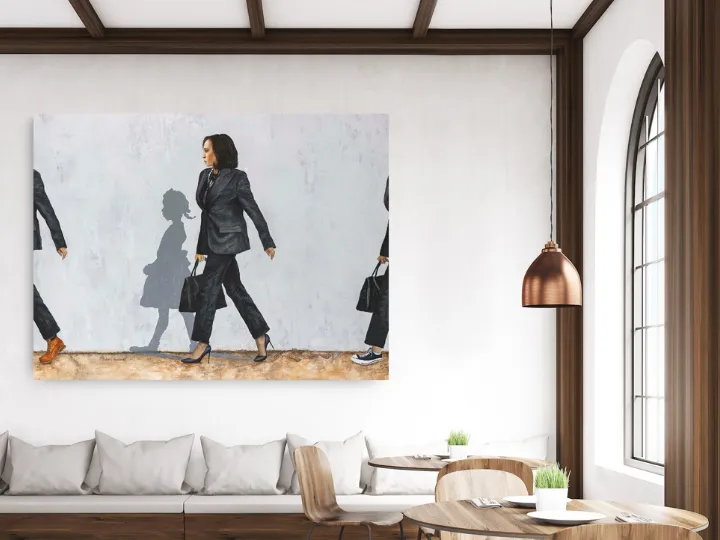 That Little Girl Was Me - Portrait Canvas