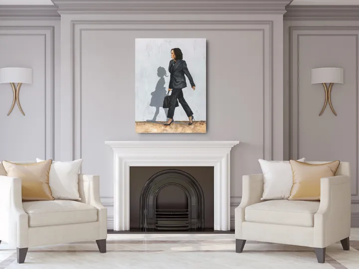 That Little Girl Was Me - Portrait Canvas