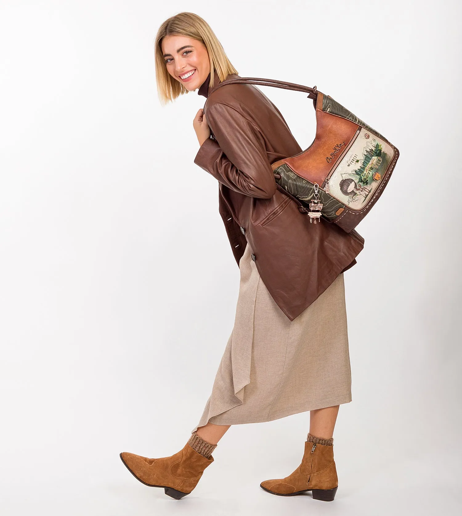 The Forest shoulder bag convertible into a backpack The Forest