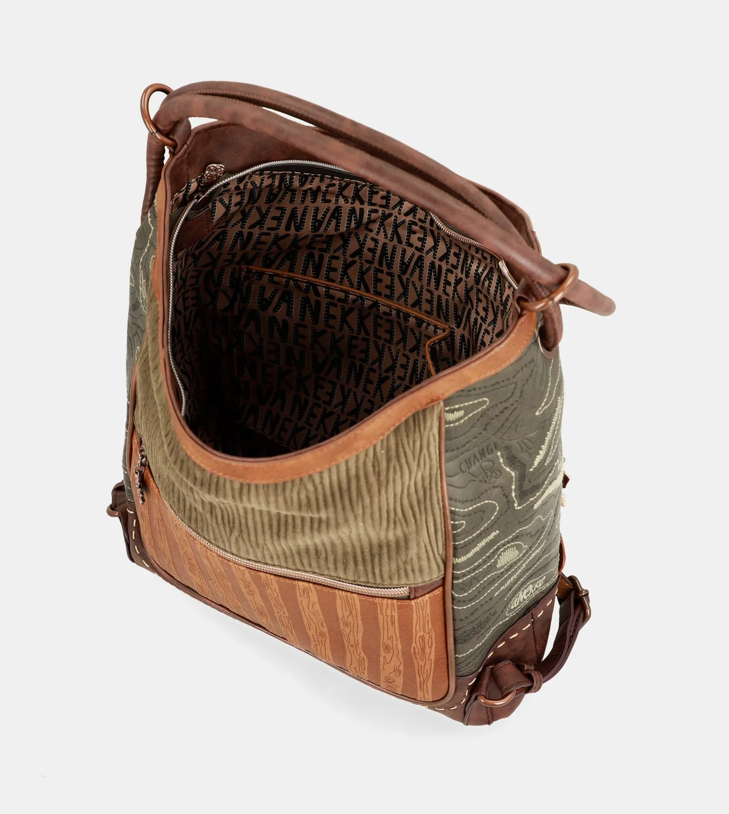 The Forest shoulder bag convertible into a backpack The Forest