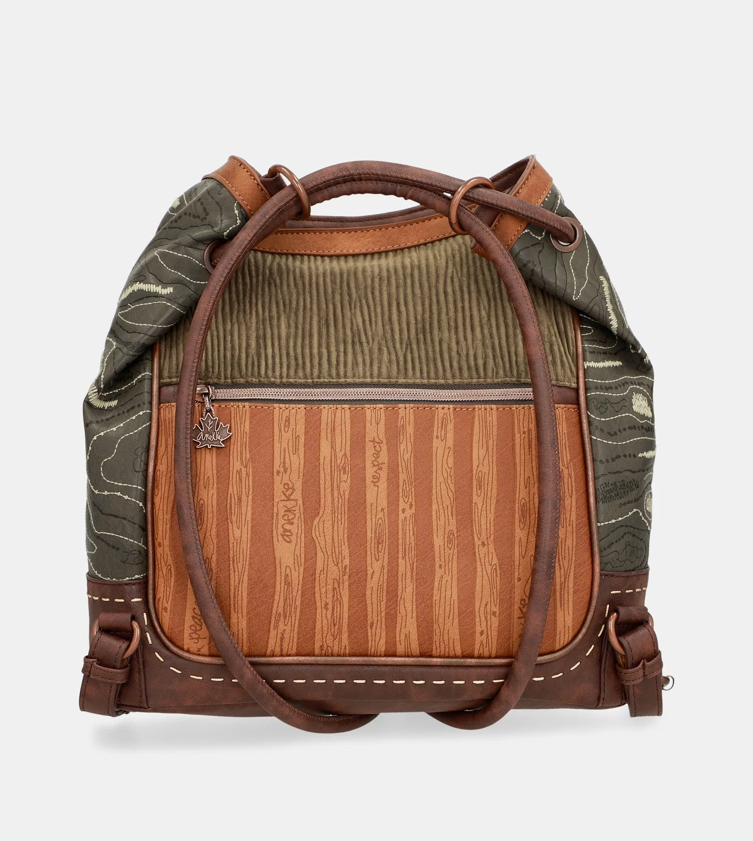 The Forest shoulder bag convertible into a backpack The Forest
