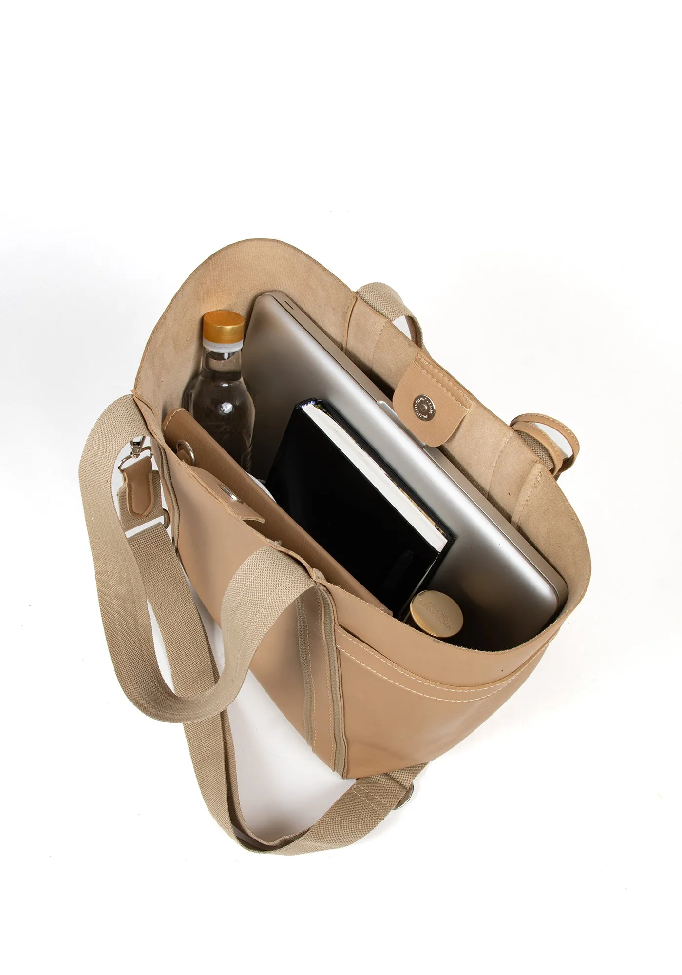 The Trooper Tote: beige