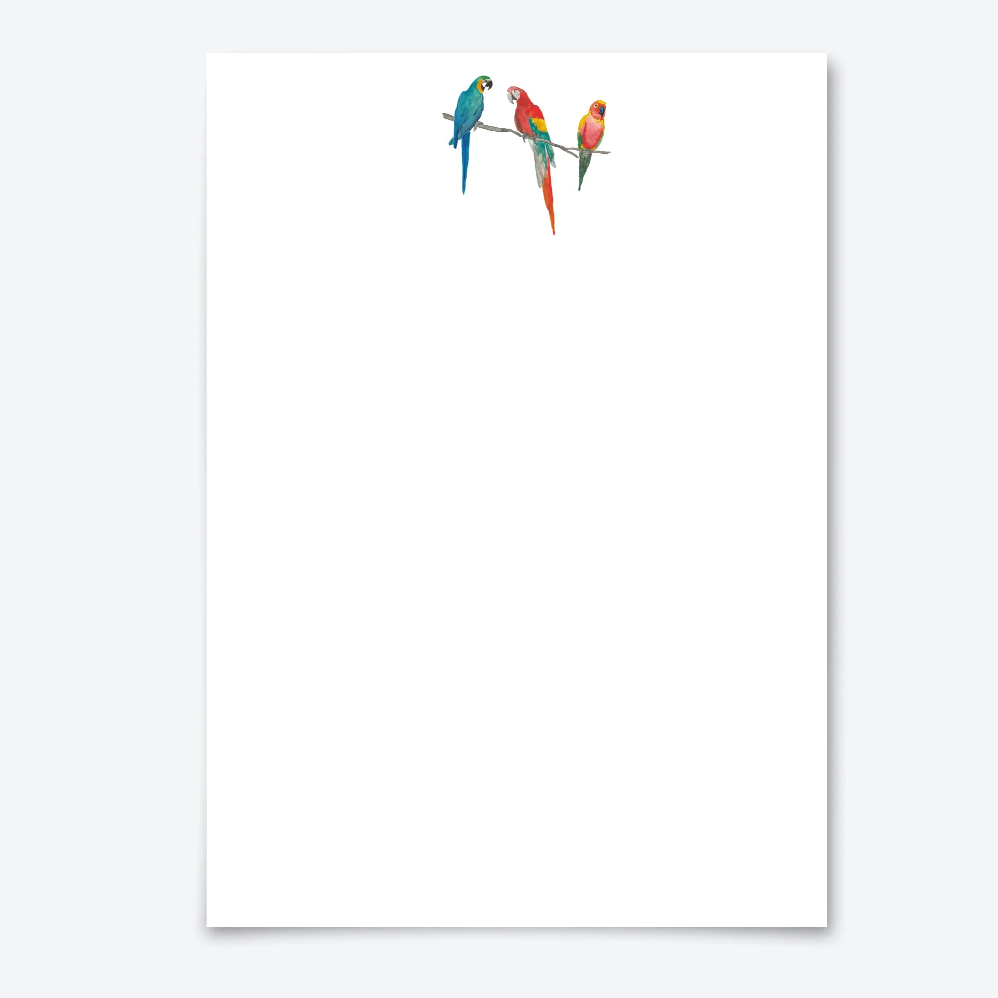Three Parrots Letter Writing Set with Organiser