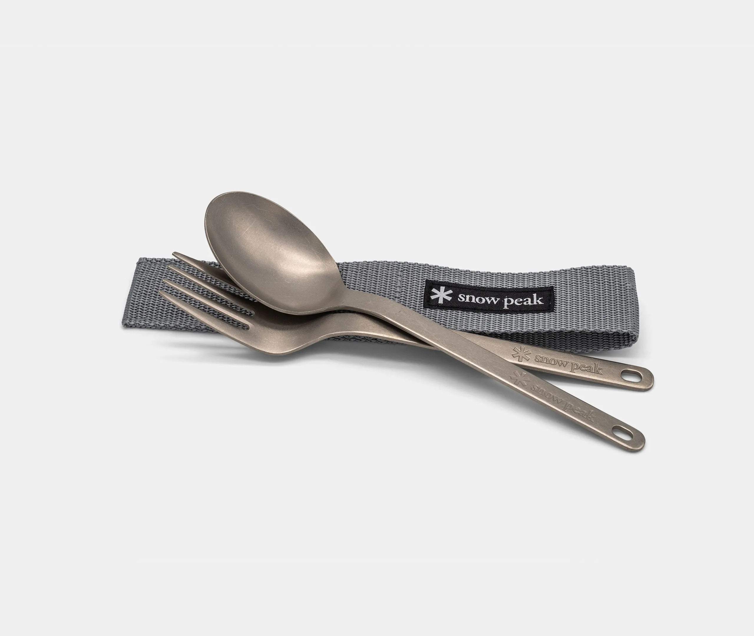 Titanium Fork & Spoon Set