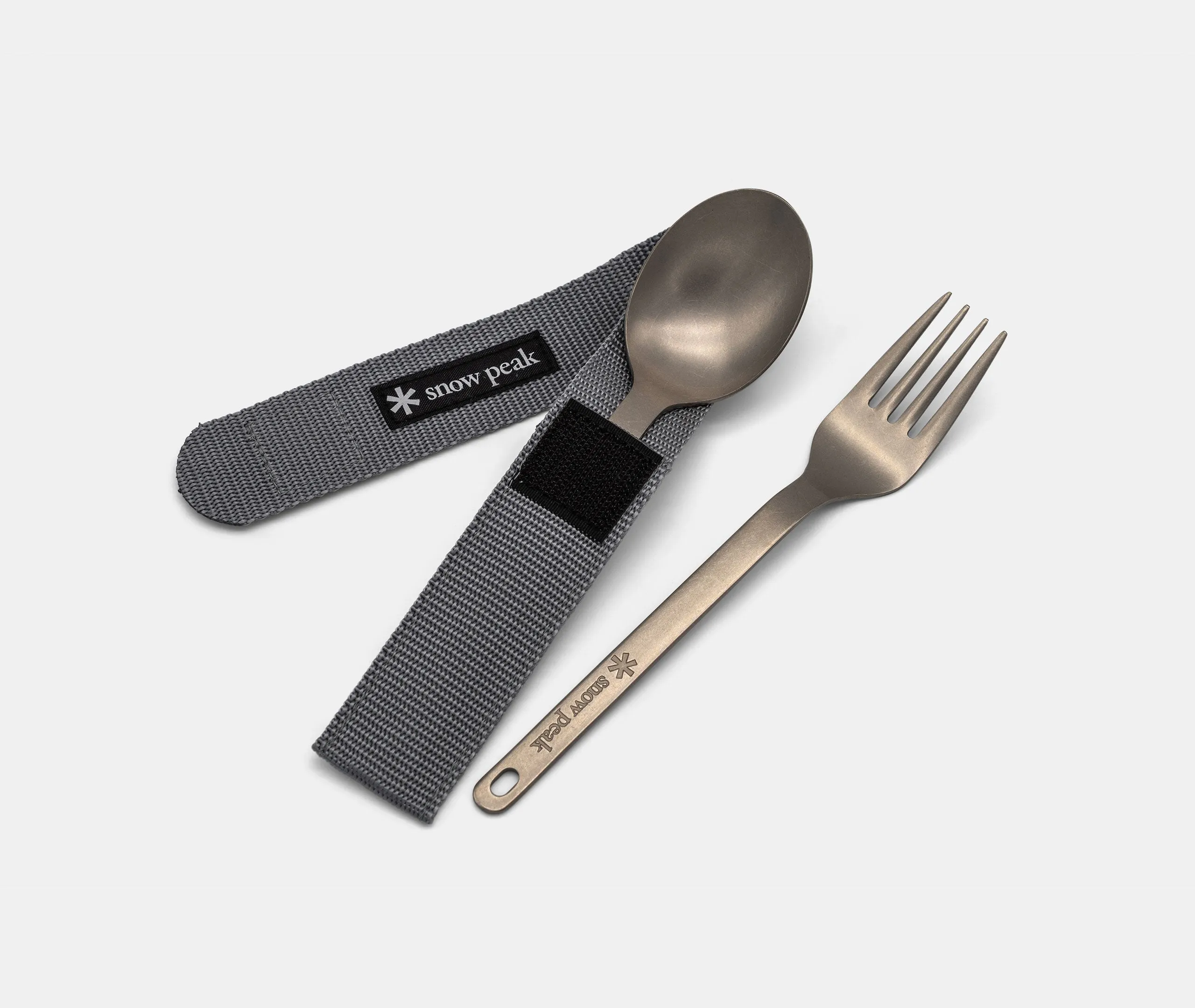 Titanium Fork & Spoon Set
