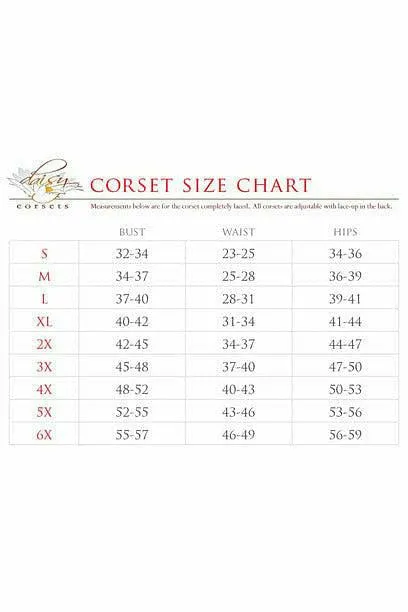 Top Drawer Faux Leather Underbust Corset