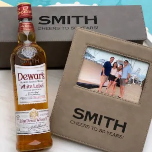 Trist Collection Wine/Champagne/Liquor Bottle Box - FREE ENGRAVING