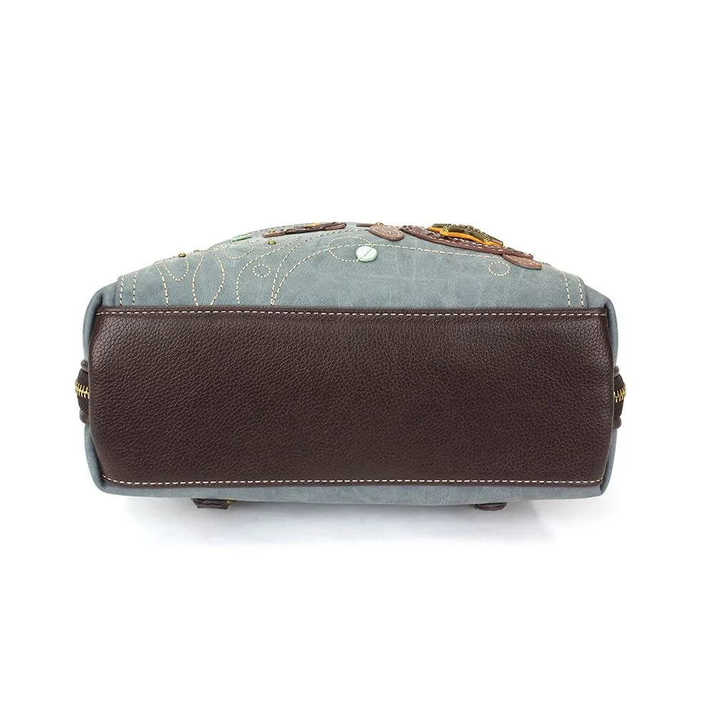 Turtle Convertible Backpack -Indigo