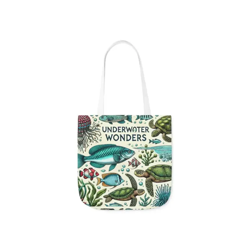 Underwater Wonders Canvas Tote for Ocean Lovers
