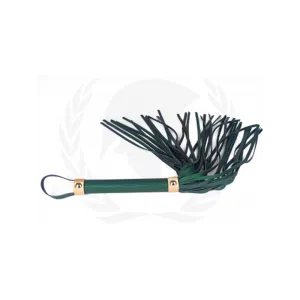 Vegan Flogger Whip - Green
