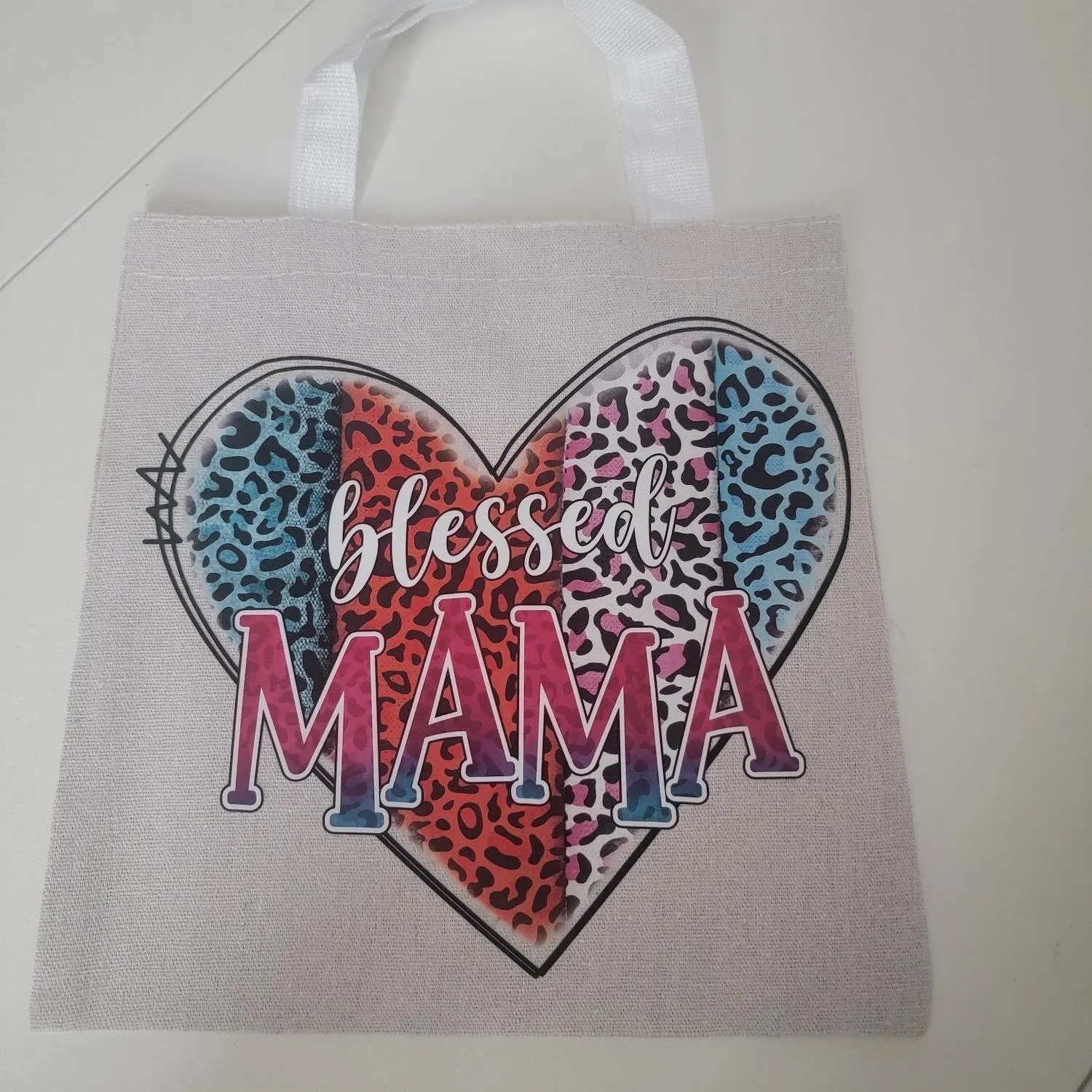 Versatile Canvas Tote Bag – 9.8” x 9.8” Durable Mini Tote for Quick Trips & Essentials
