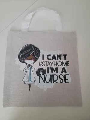 Versatile Canvas Tote Bag – 9.8” x 9.8” Durable Mini Tote for Quick Trips & Essentials