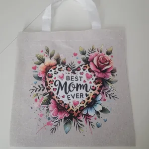Versatile Canvas Tote Bag – 9.8” x 9.8” Durable Mini Tote for Quick Trips & Essentials
