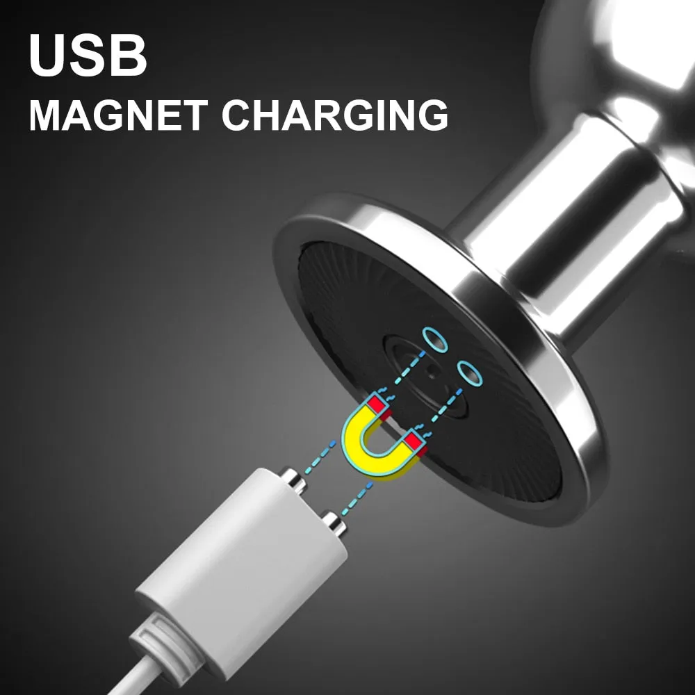 Vibrating Anal Plug With Remote Control