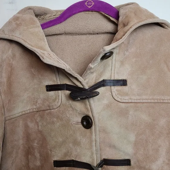 Vintage Hooded Duffle Coat