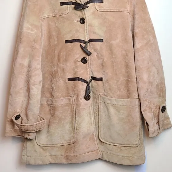 Vintage Hooded Duffle Coat