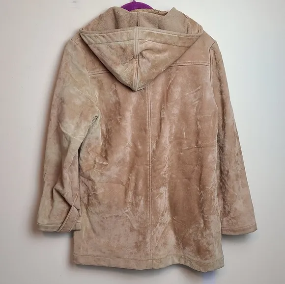 Vintage Hooded Duffle Coat